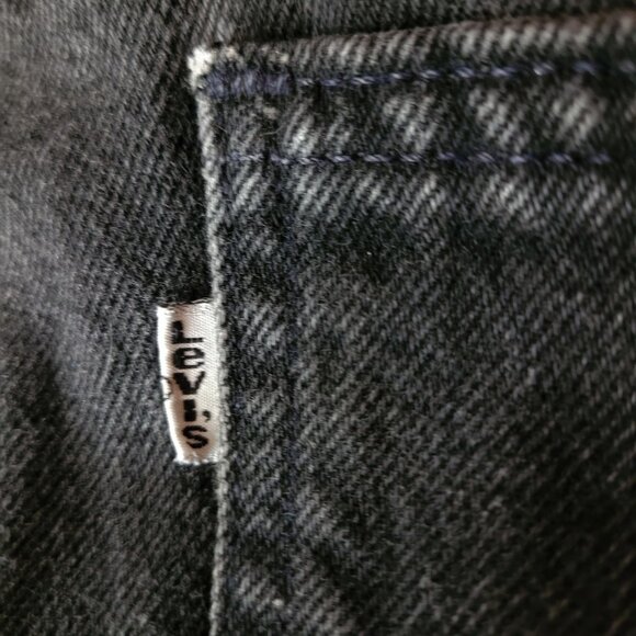 Vtg Levi's Jeans 38x29 Measures 36x28 Relaxed Fit Straight USA White Tab 90's - Picture 4 of 11